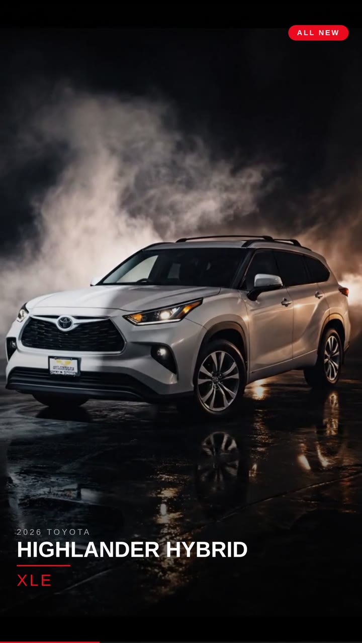 2026 Highlander Hybrid video, vertical